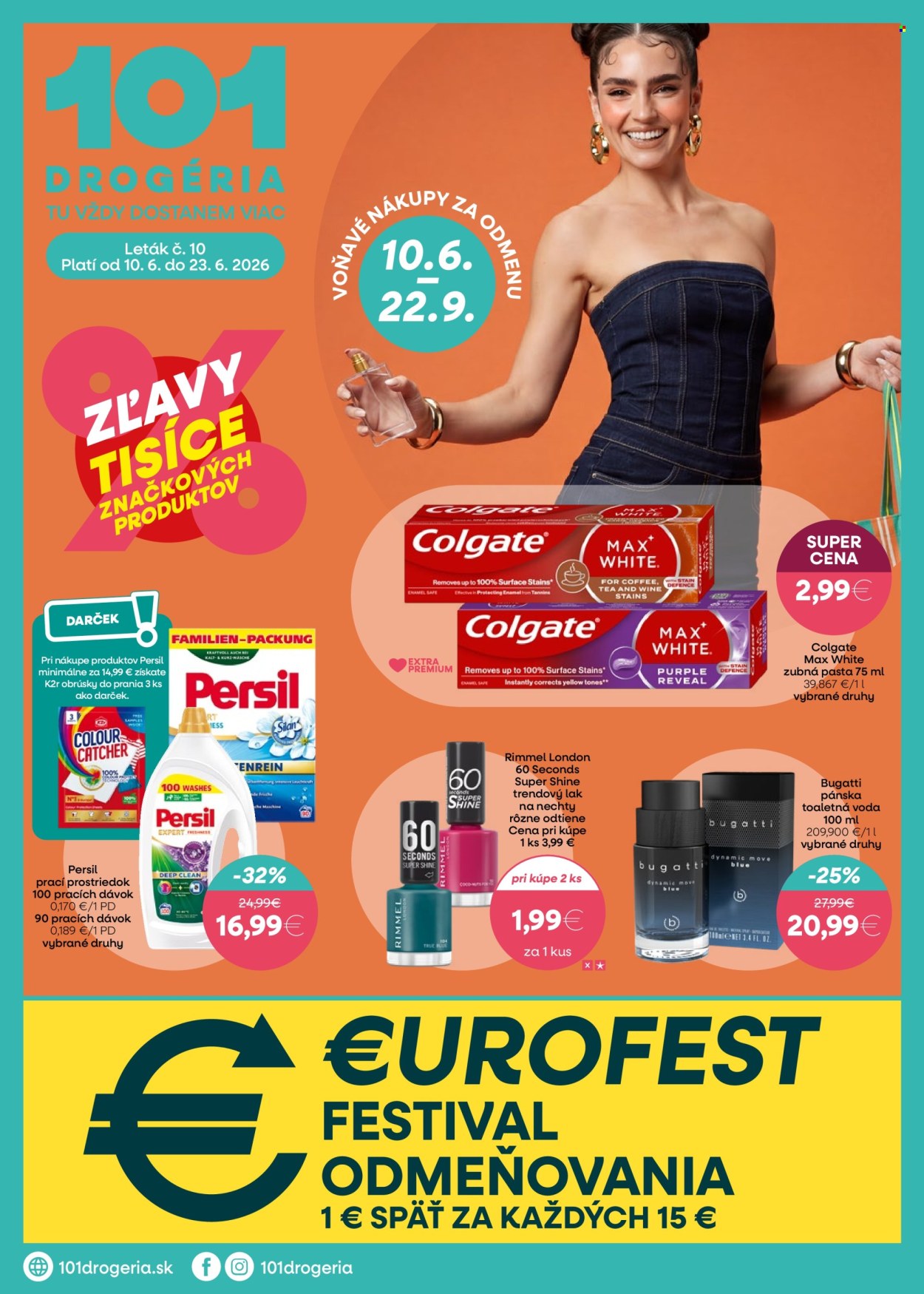 Leták 101 Drogerie - 10.6.2026 - 23.6.2026. Strana 1