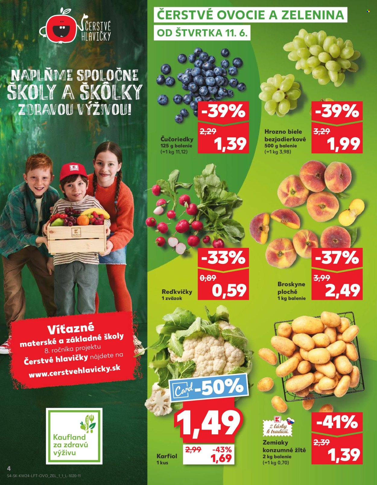 Leták Kaufland - 11.6.2026 - 17.6.2026. Strana 4