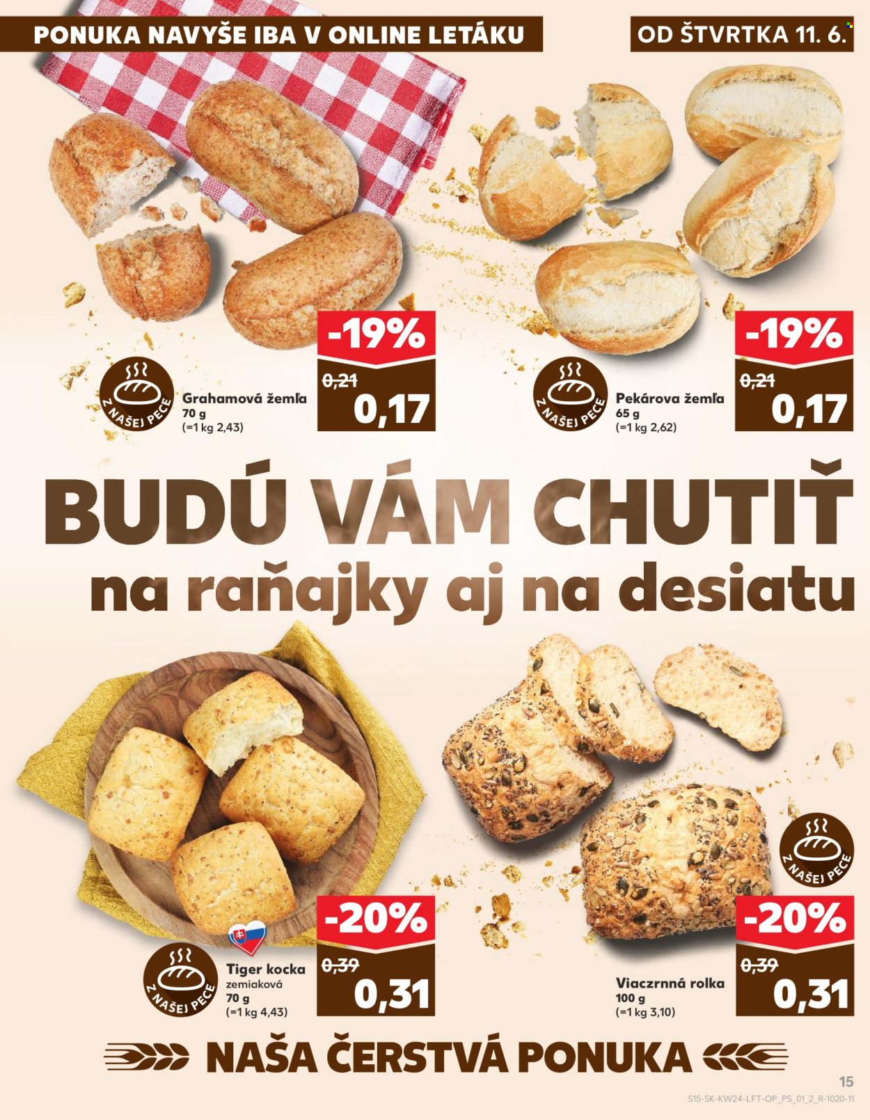 Leták Kaufland - 11.6.2026 - 17.6.2026. Strana 15