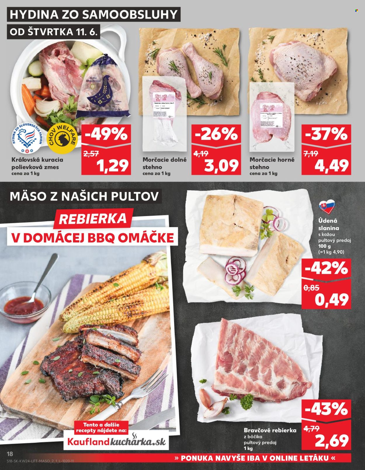 Leták Kaufland - 11.6.2026 - 17.6.2026. Strana 18
