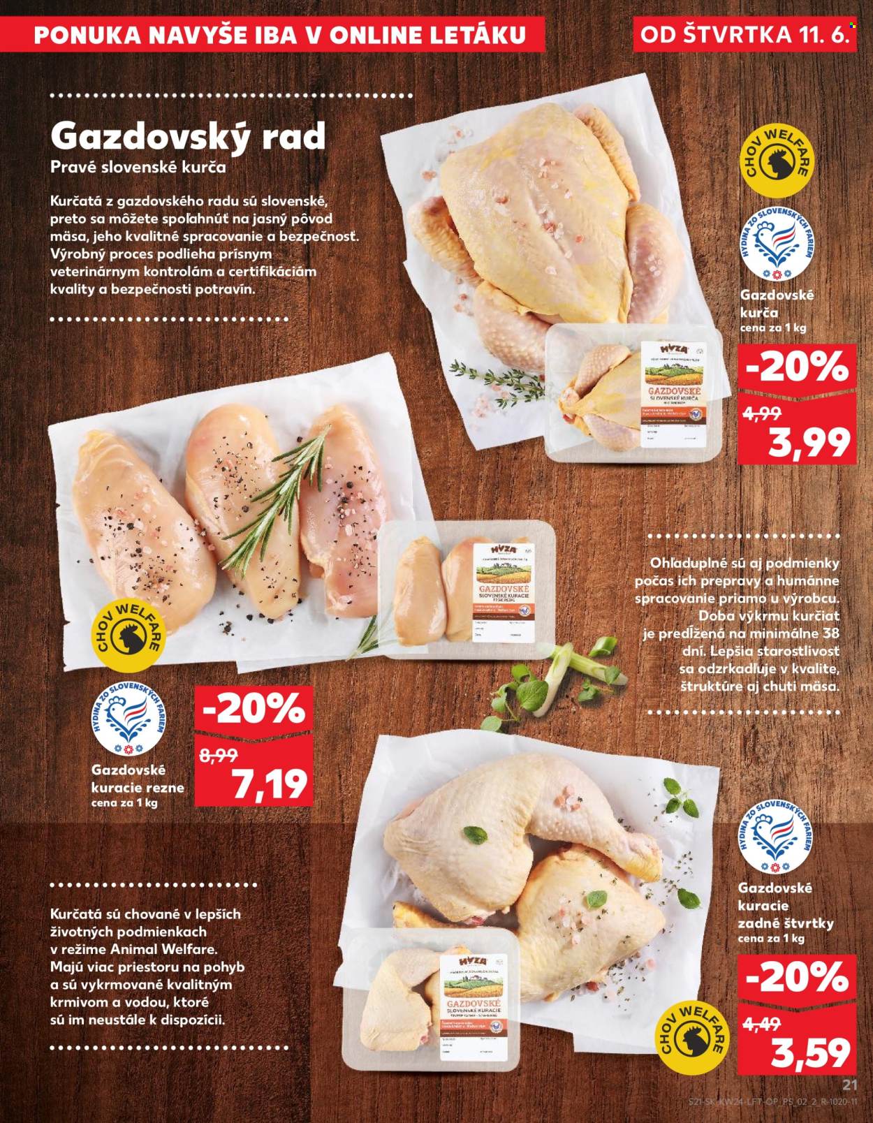 Leták Kaufland - 11.6.2026 - 17.6.2026. Strana 21