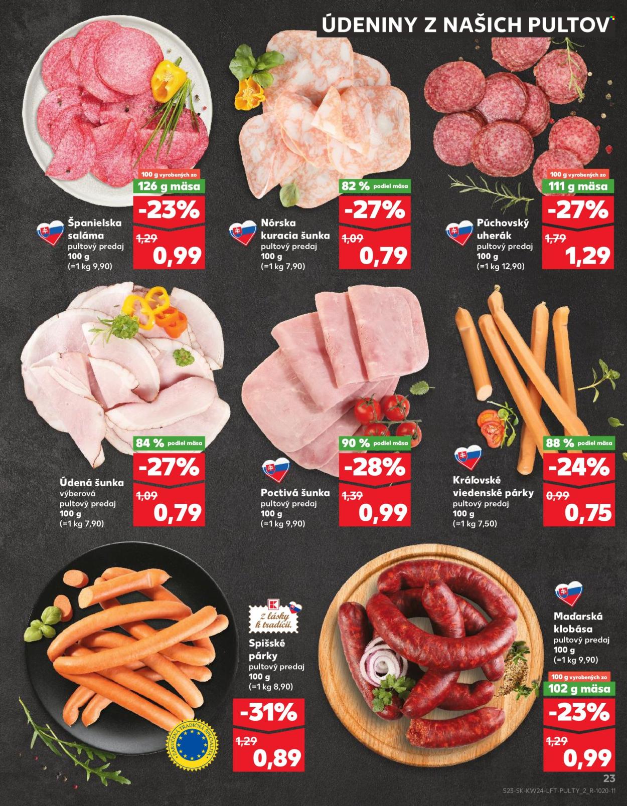 Leták Kaufland - 11.6.2026 - 17.6.2026. Strana 23