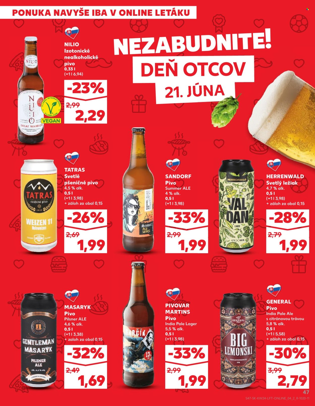 Leták Kaufland - 11.6.2026 - 17.6.2026. Strana 47