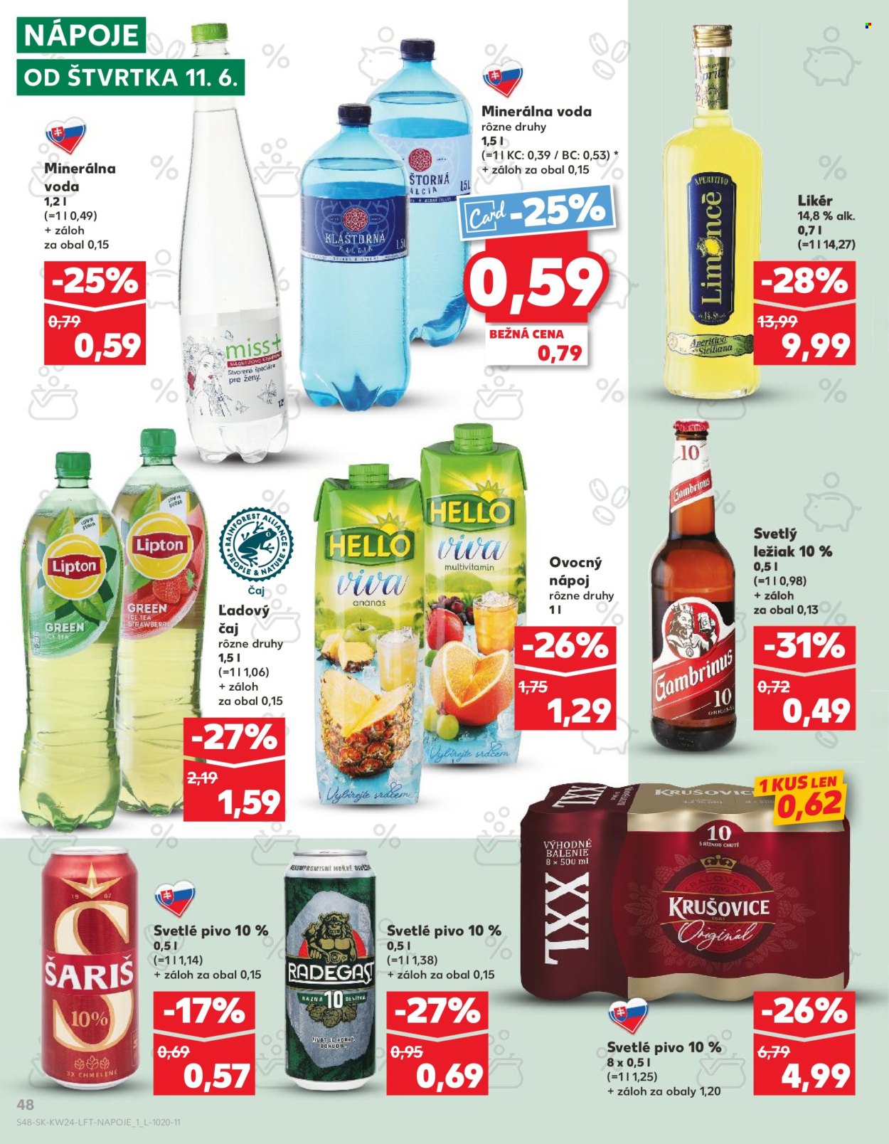 Leták Kaufland - 11.6.2026 - 17.6.2026. Strana 48