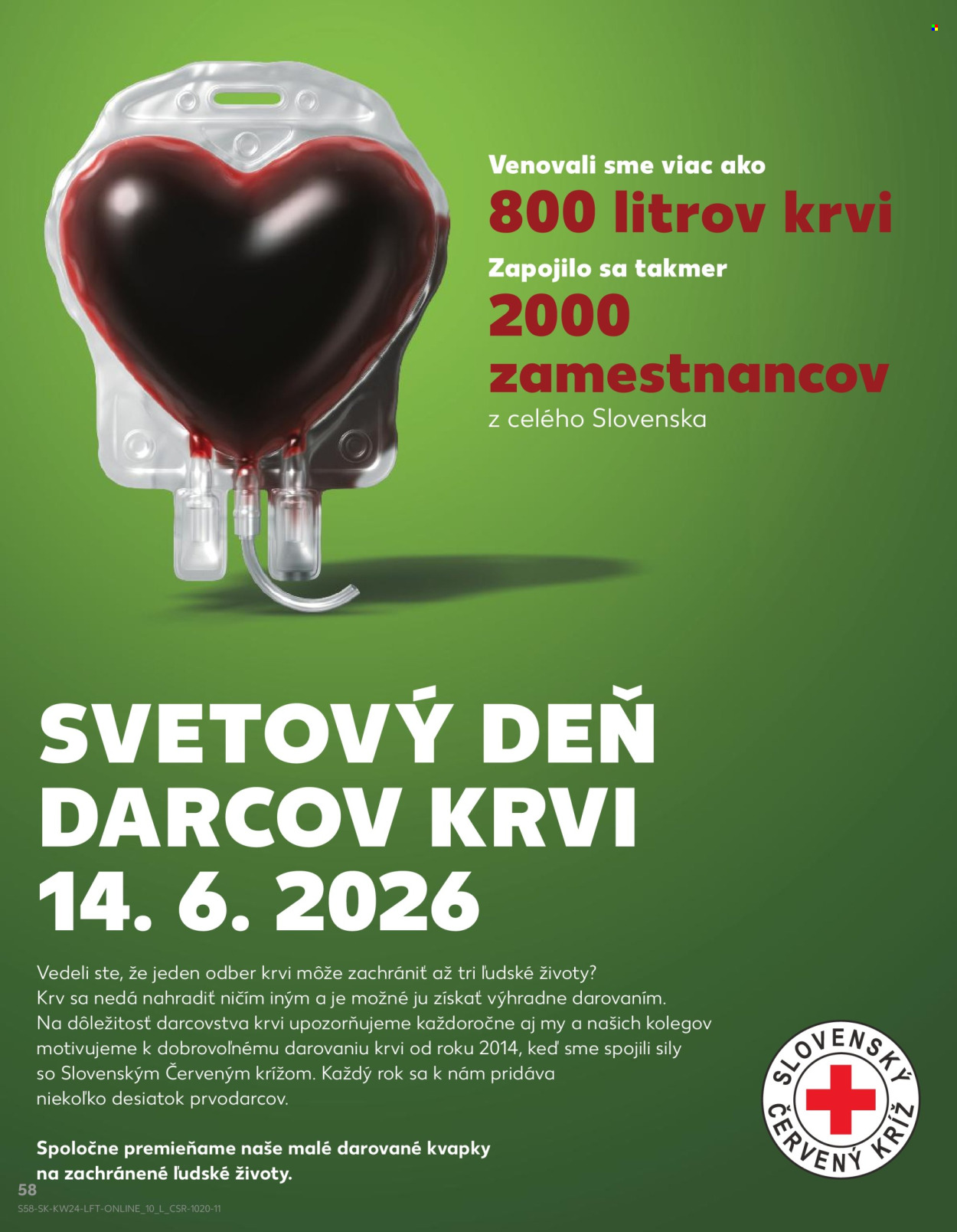 Leták Kaufland - 11.6.2026 - 17.6.2026. Strana 58