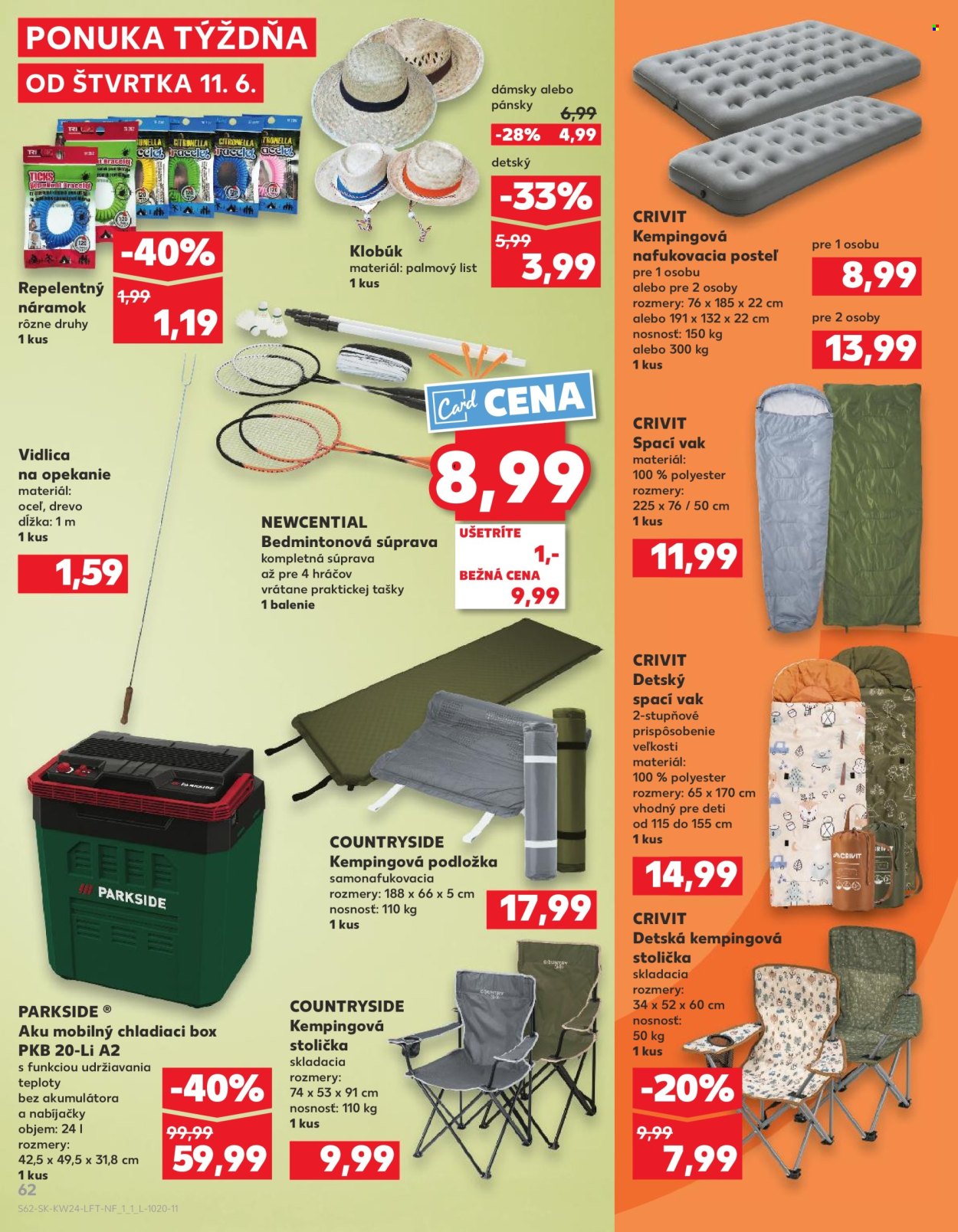 Leták Kaufland - 11.6.2026 - 17.6.2026. Strana 62