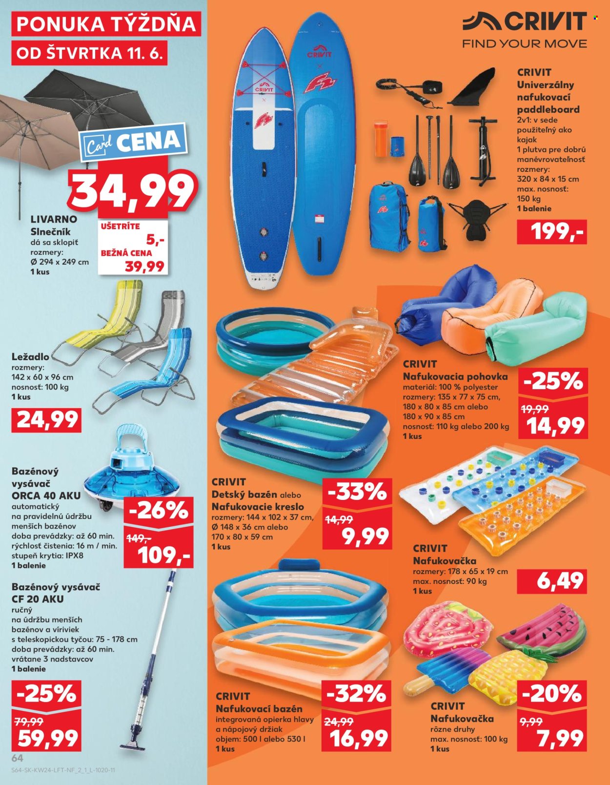Leták Kaufland - 11.6.2026 - 17.6.2026. Strana 64