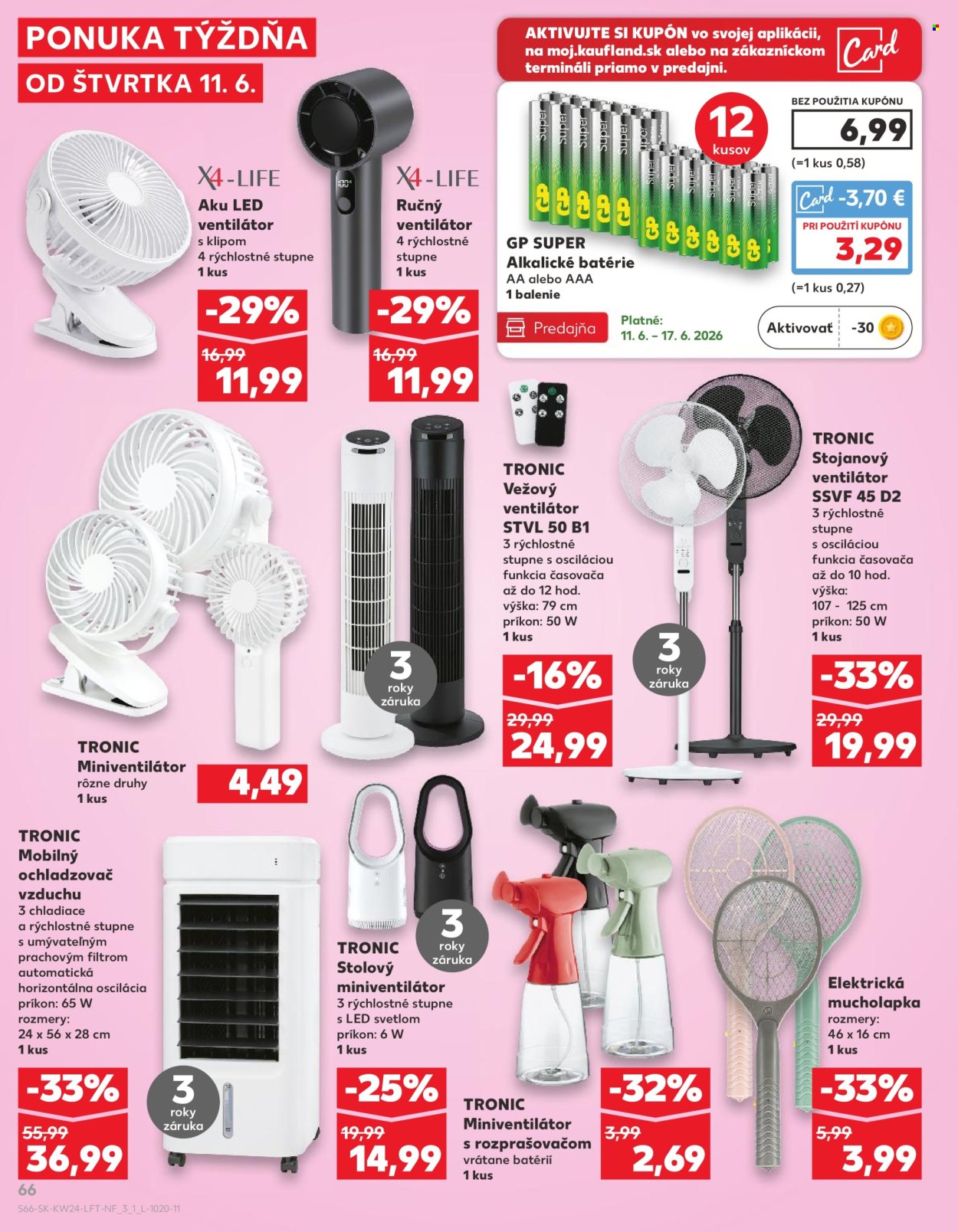 Leták Kaufland - 11.6.2026 - 17.6.2026. Strana 66
