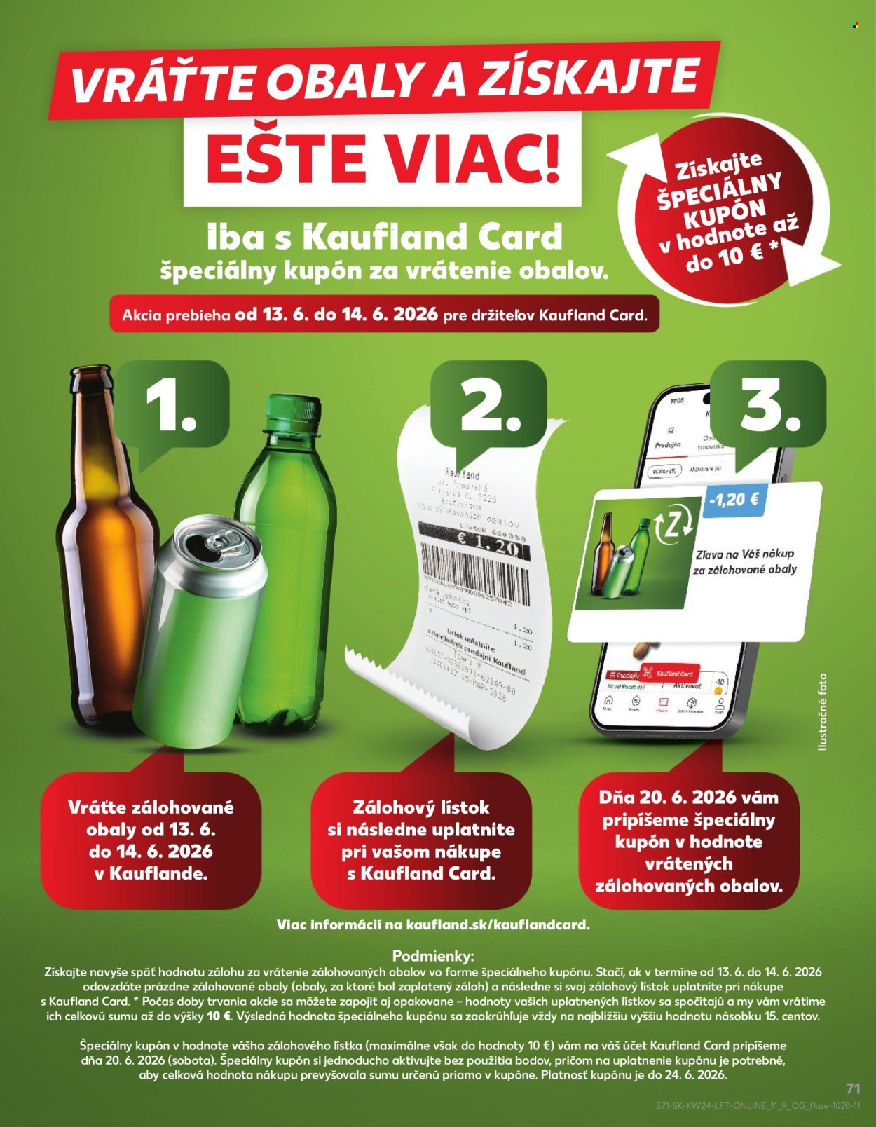 Leták Kaufland - 11.6.2026 - 17.6.2026. Strana 71