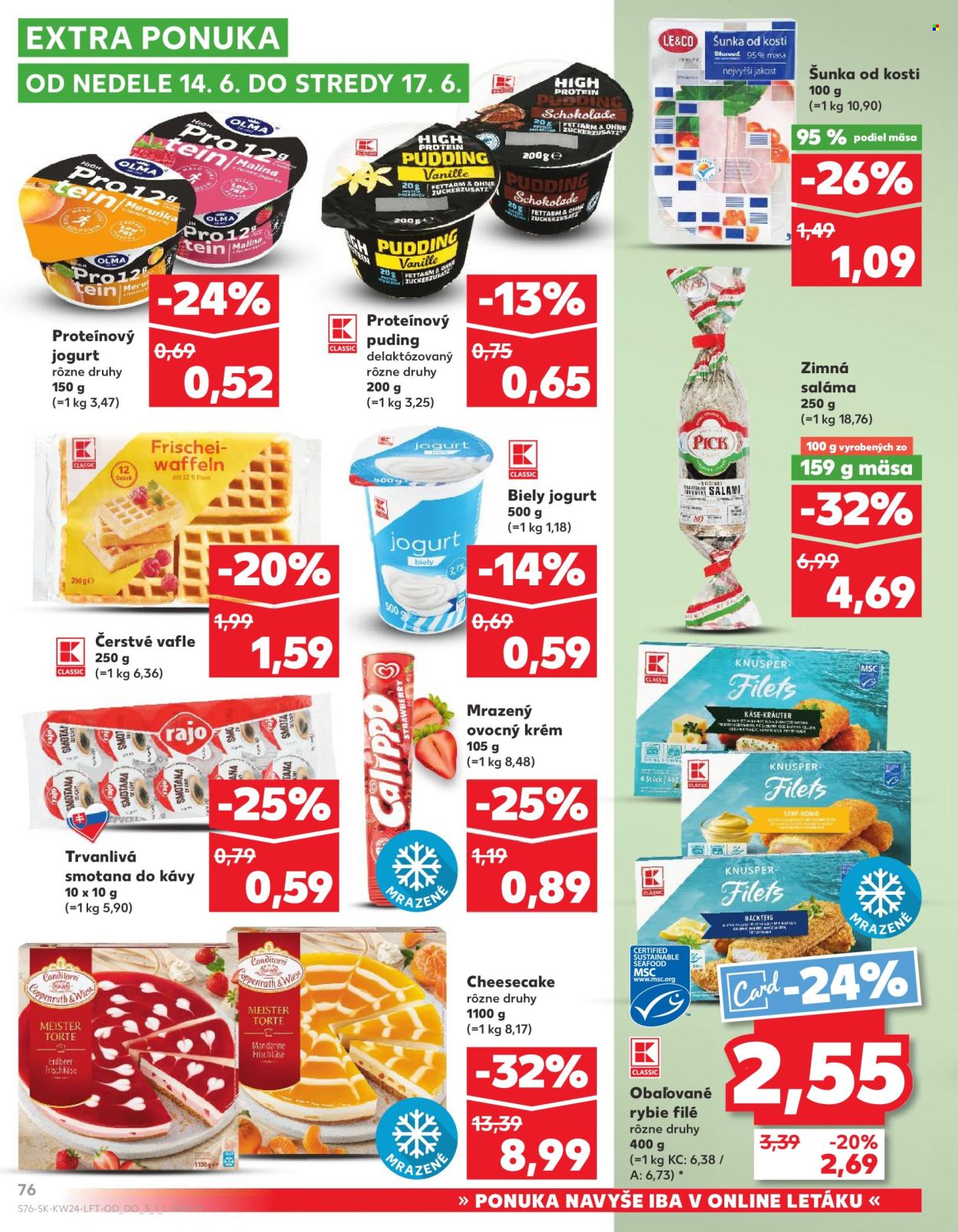 Leták Kaufland - 11.6.2026 - 17.6.2026. Strana 76