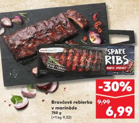 Bravčové rebrá v marináde