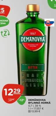 DEMÄNOVKA BYLINNÁ HORKÁ