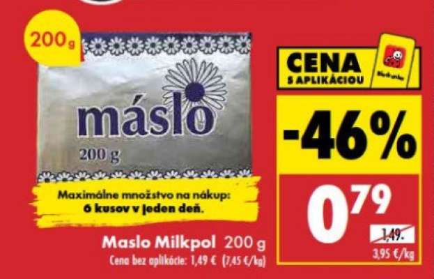 Maslo Milkpol 200 g
