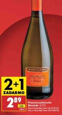 Prosecco Polosuché Biscardo 0,75 l