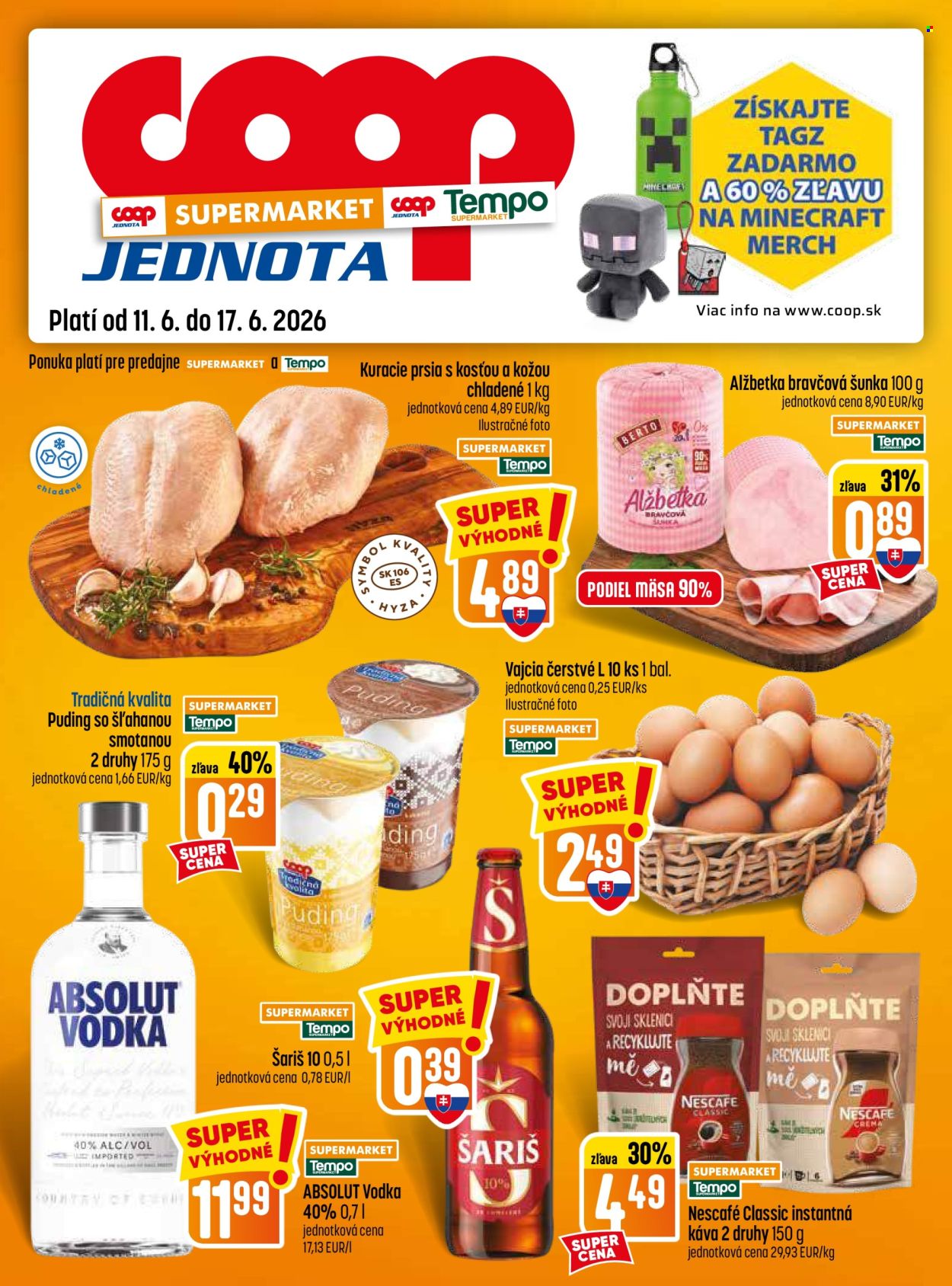 Leták COOP Jednota - 11.6.2026 - 17.6.2026. Strana 17
