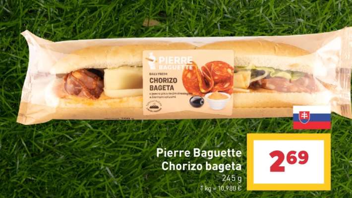Pierre Baguette Chorizo bageta