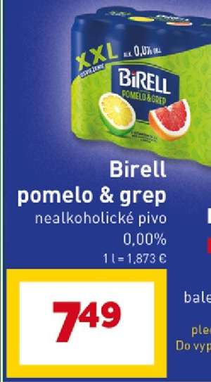 Birell Pomelo & Grep