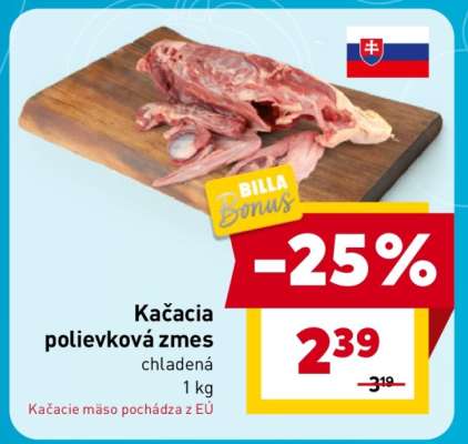 Kačacia polievková zmes