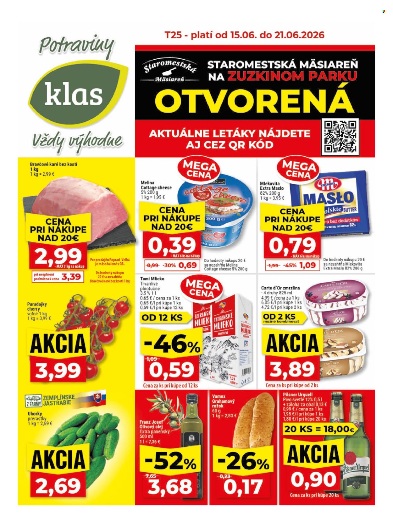 Leták Klas - 15.6.2026 - 21.6.2026. Strana 1