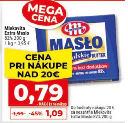 Mlekovita Extra Maslo