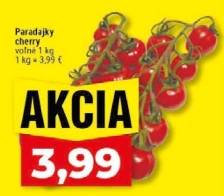 Paradajky cherry