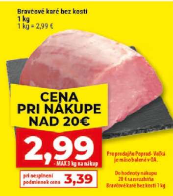 Bravčové karé bez kosti