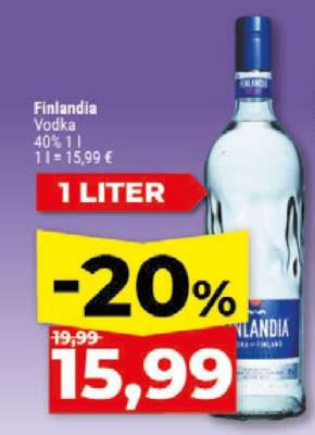 FINLANDIA Vodka