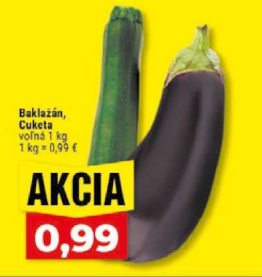 Baklažán, Cuketa