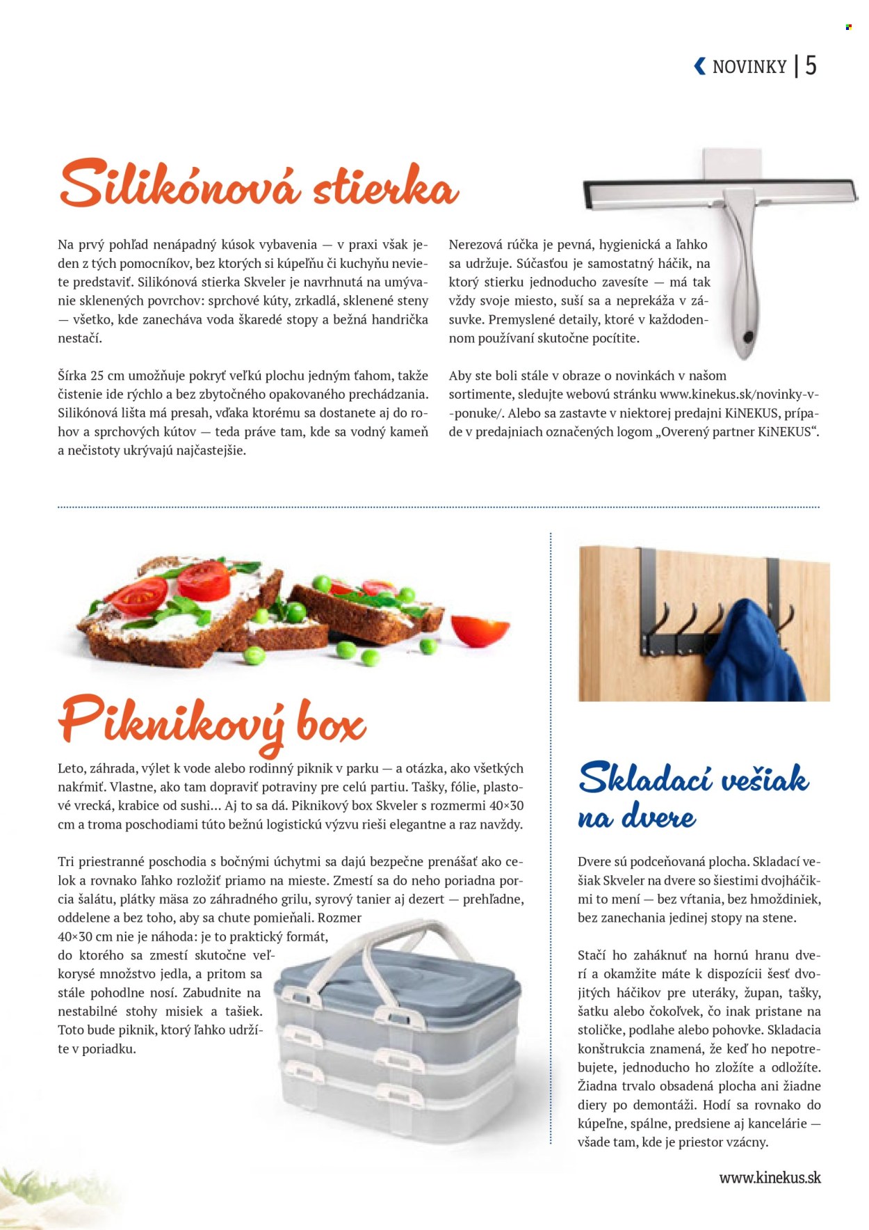 Leták Kinekus. Strana 5