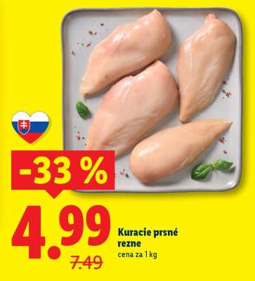 Kuracie prsné rezne