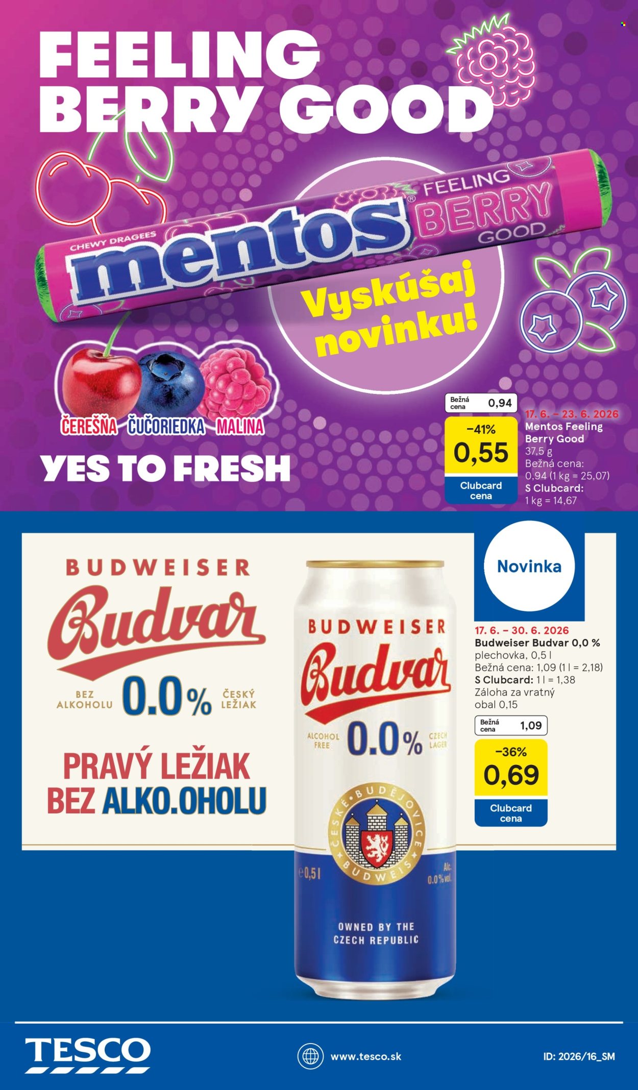Leták TESCO supermarket - 17.6.2026 - 23.6.2026. Strana 37