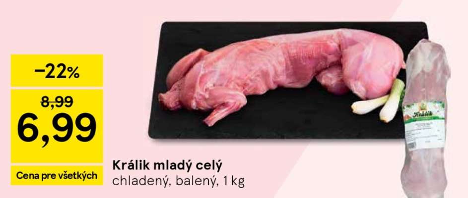 Králik mladý celý