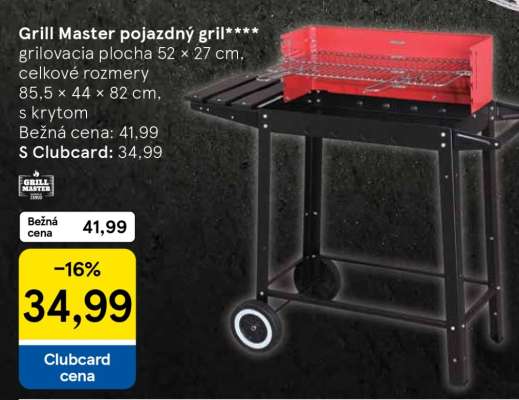 Grill Master pojazdný gril***