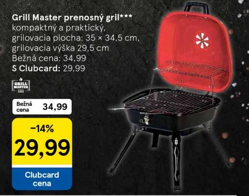 Grill Master prenosný gril