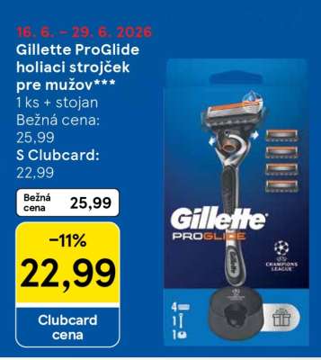 Gillette ProGlide holiaci strojček pre mužov