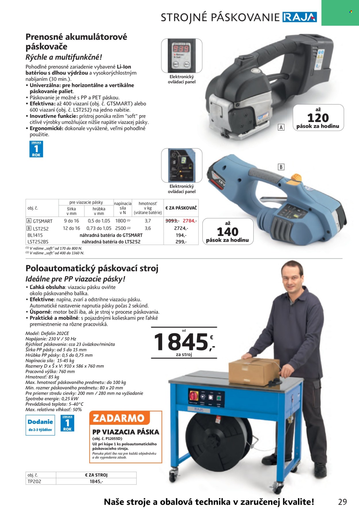 Leták RAJA. Strana 29