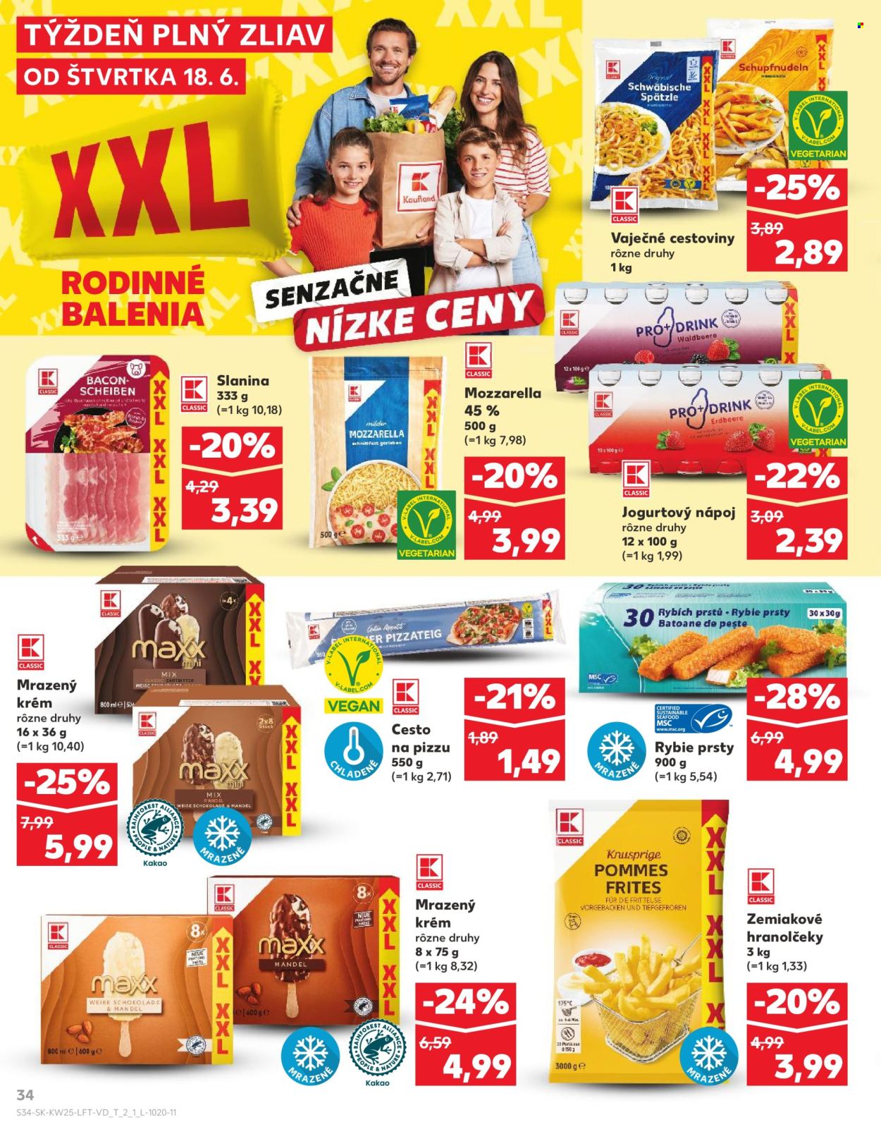 Leták Kaufland - 18.6.2026 - 24.6.2026. Strana 34