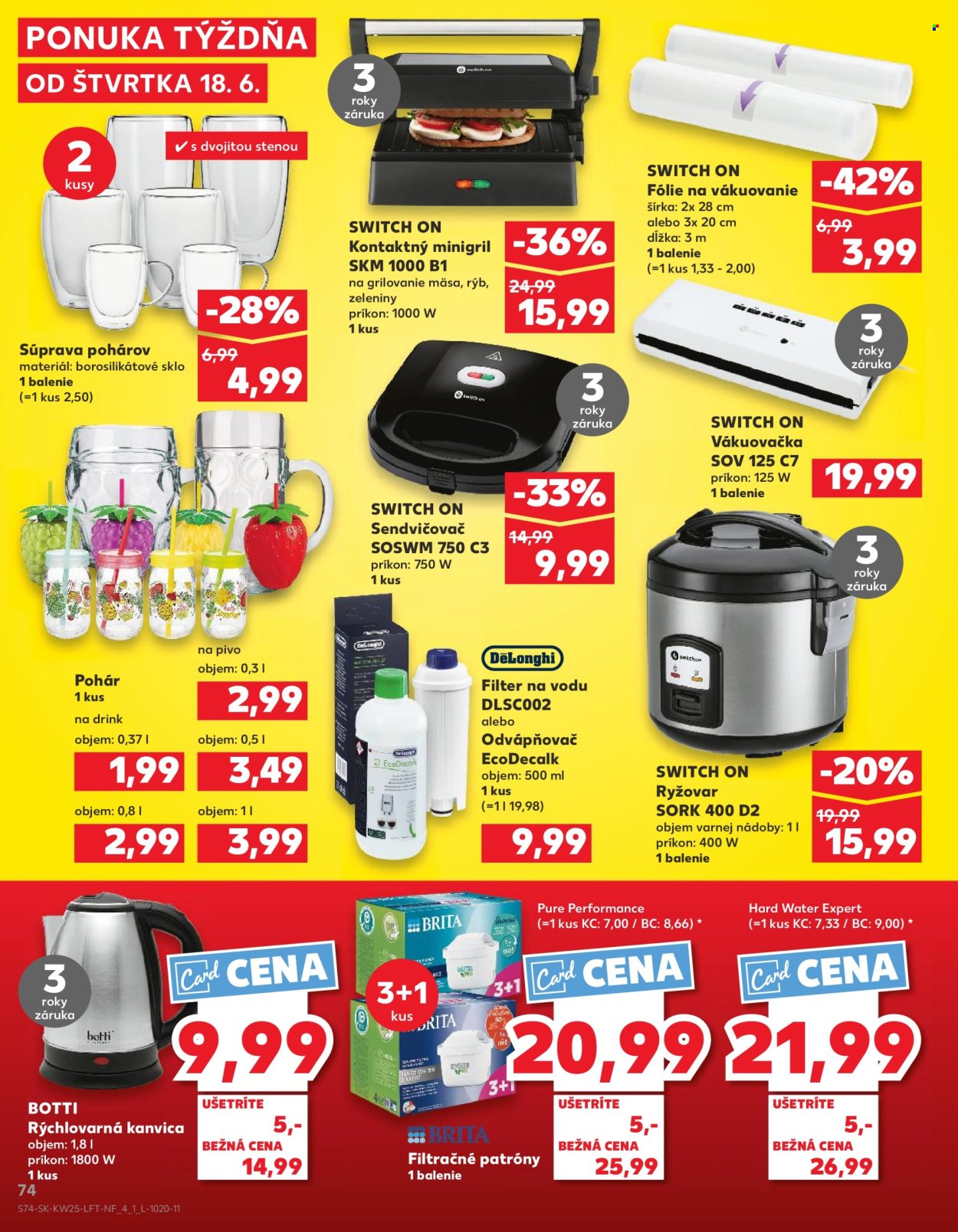 Leták Kaufland - 18.6.2026 - 24.6.2026. Strana 74