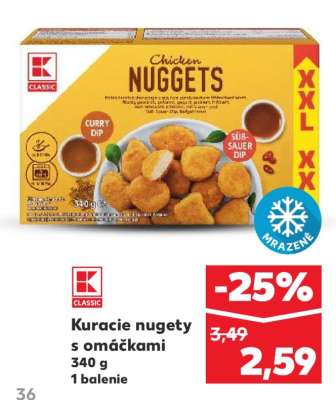 Kuracie nuggety s omáčkami
