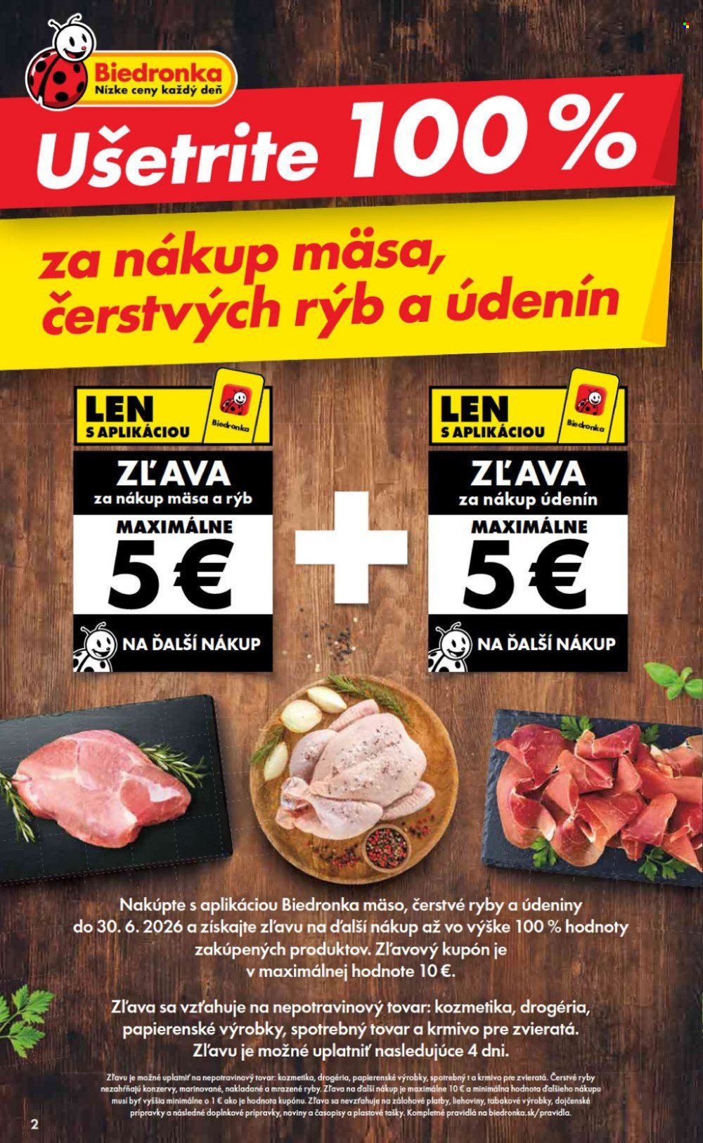 Leták Biedronka - 18.6.2026 - 24.6.2026. Strana 2