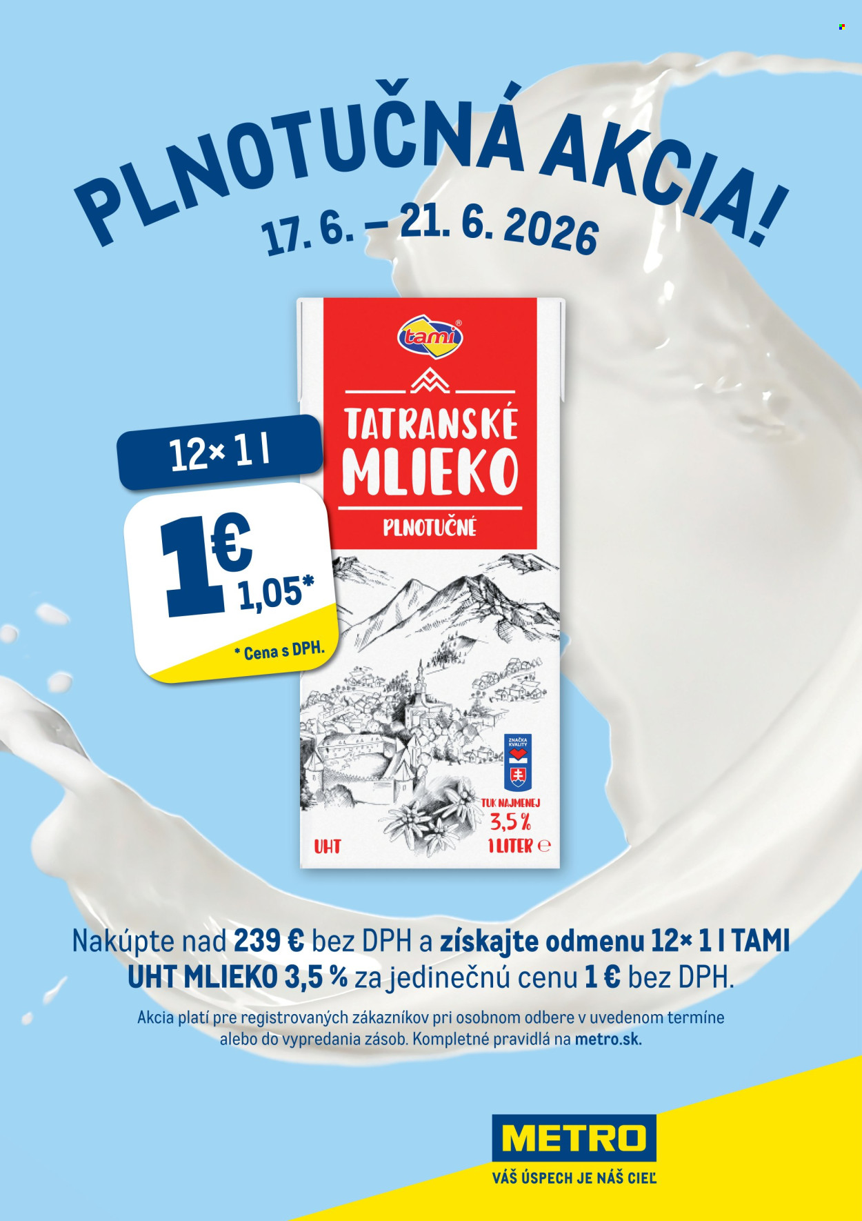 Leták Metro - 17.6.2026 - 21.6.2026. Strana 1