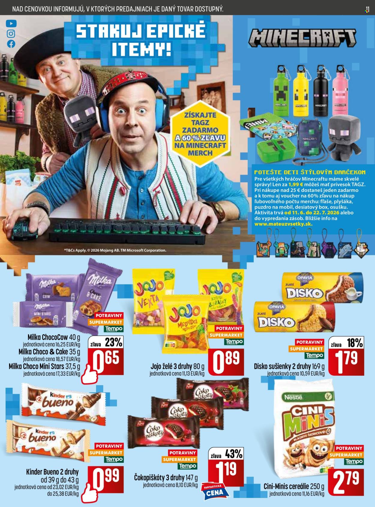 Leták COOP Jednota - 18.6.2026 - 24.6.2026. Strana 11