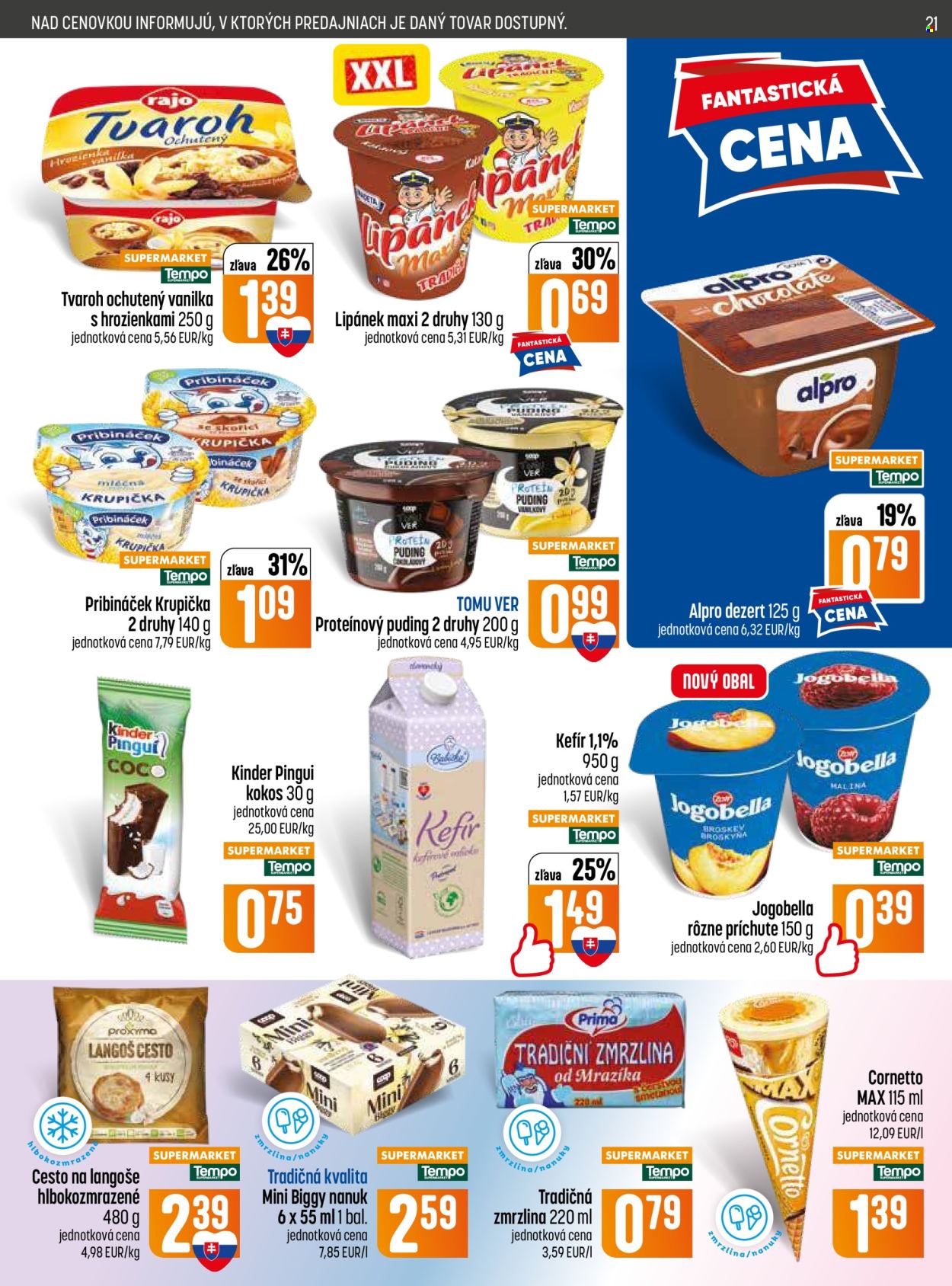 Leták COOP Jednota - 18.6.2026 - 24.6.2026. Strana 21