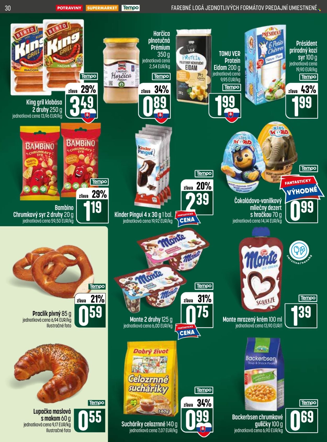 Leták COOP Jednota - 18.6.2026 - 24.6.2026. Strana 30
