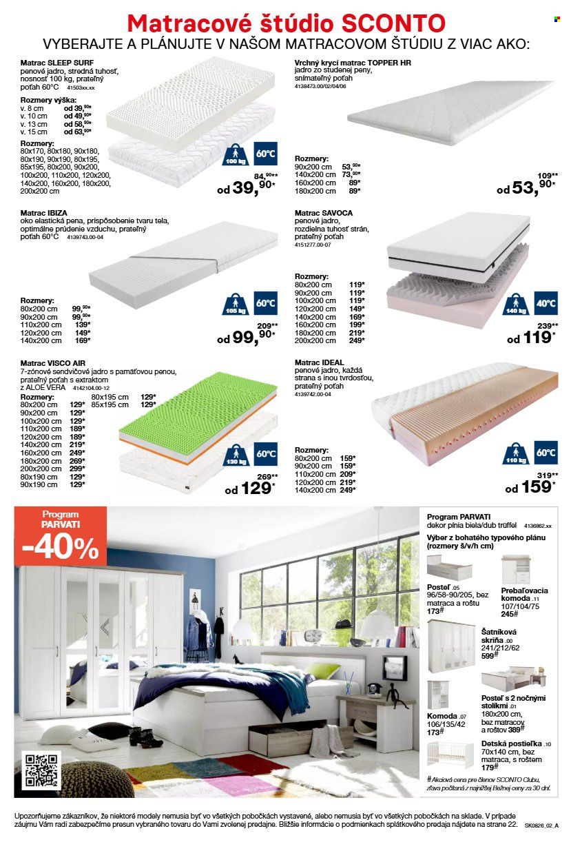 Leták Sconto nábytok - 17.6.2026 - 14.7.2026. Strana 2