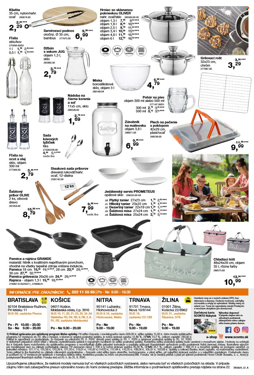Leták Sconto nábytok - 17.6.2026 - 14.7.2026. Strana 22