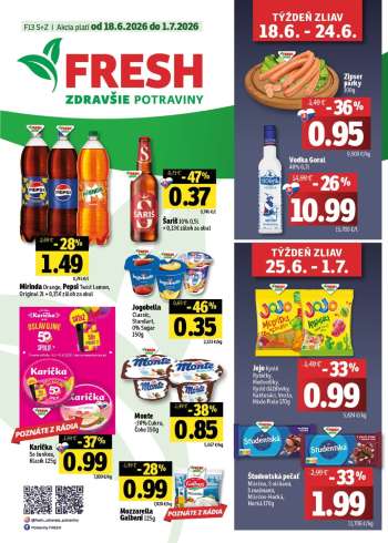 Leták FRESH - 18.6.2026 - 1.7.2026.