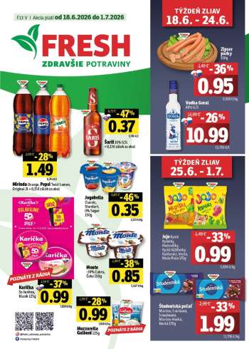 Leták FRESH - 18.6.2026 - 1.7.2026.