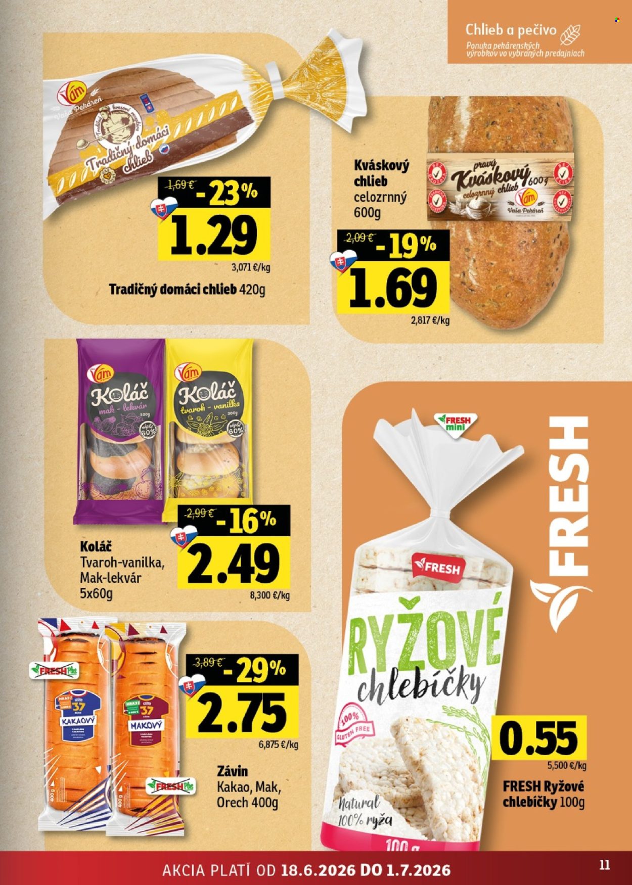 Leták FRESH - 18.6.2026 - 1.7.2026. Strana 11