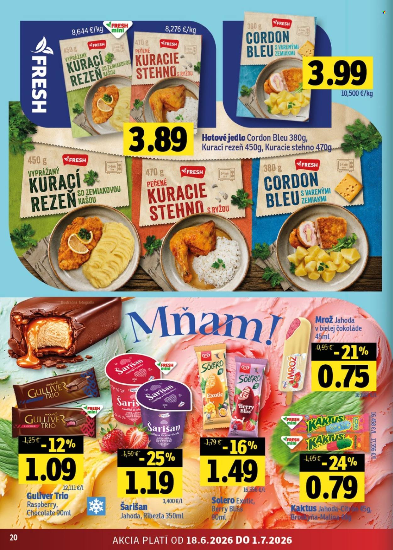 Leták FRESH - 18.6.2026 - 1.7.2026. Strana 20